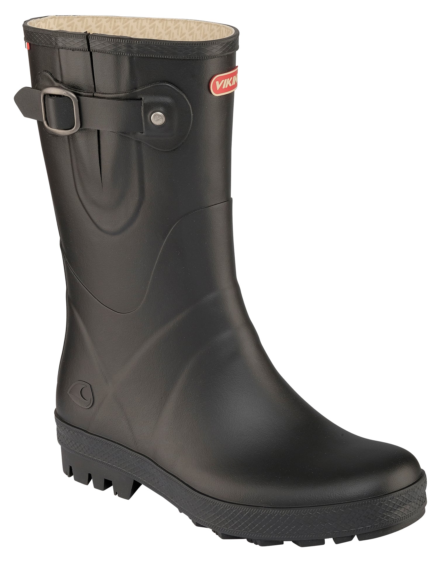 Viking Hedda Black Rubber Boot