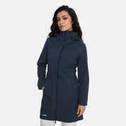 Huppa Womens softshell coat AVA - dark blue