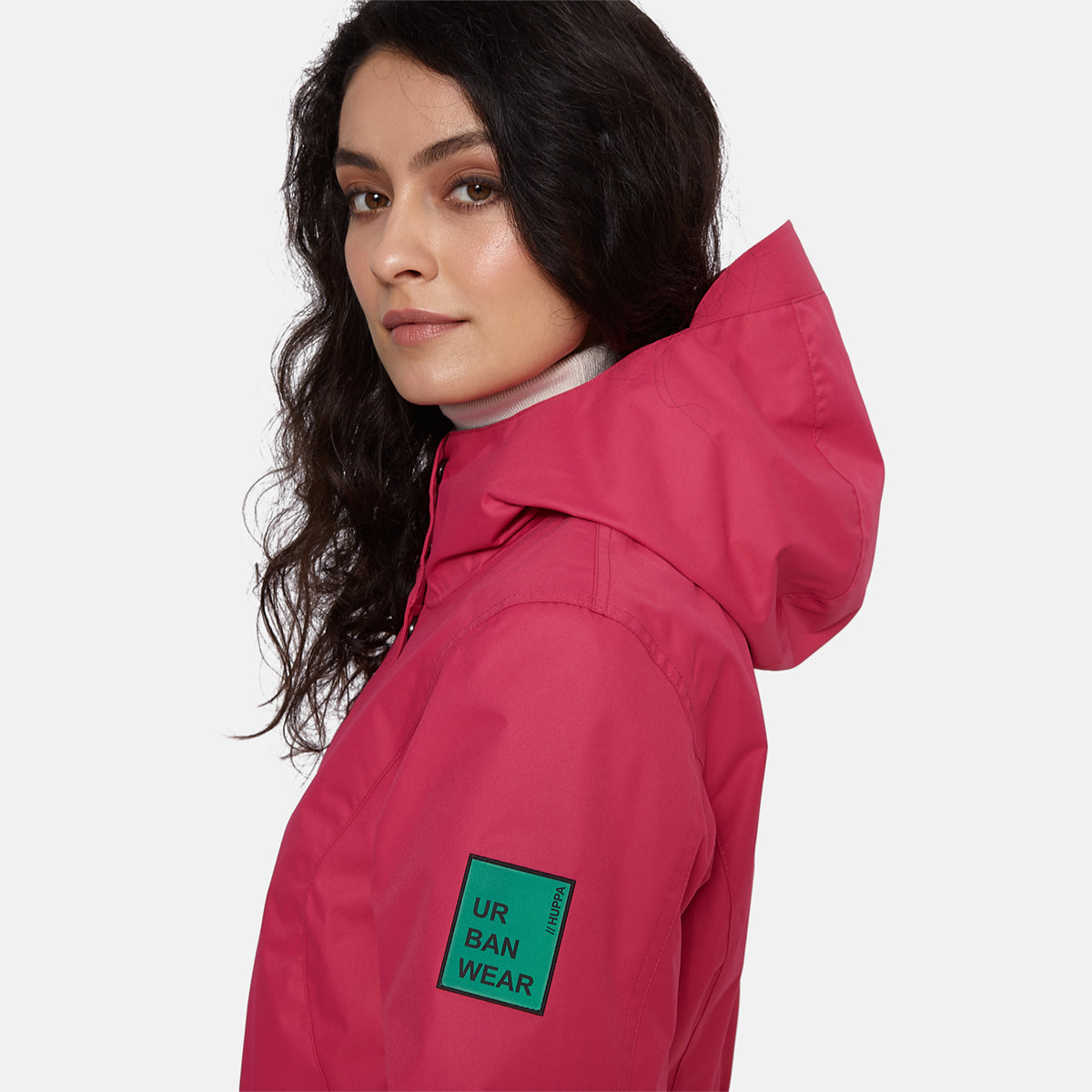 Huppa Womens parka JANELLE 1 - fuchsia color