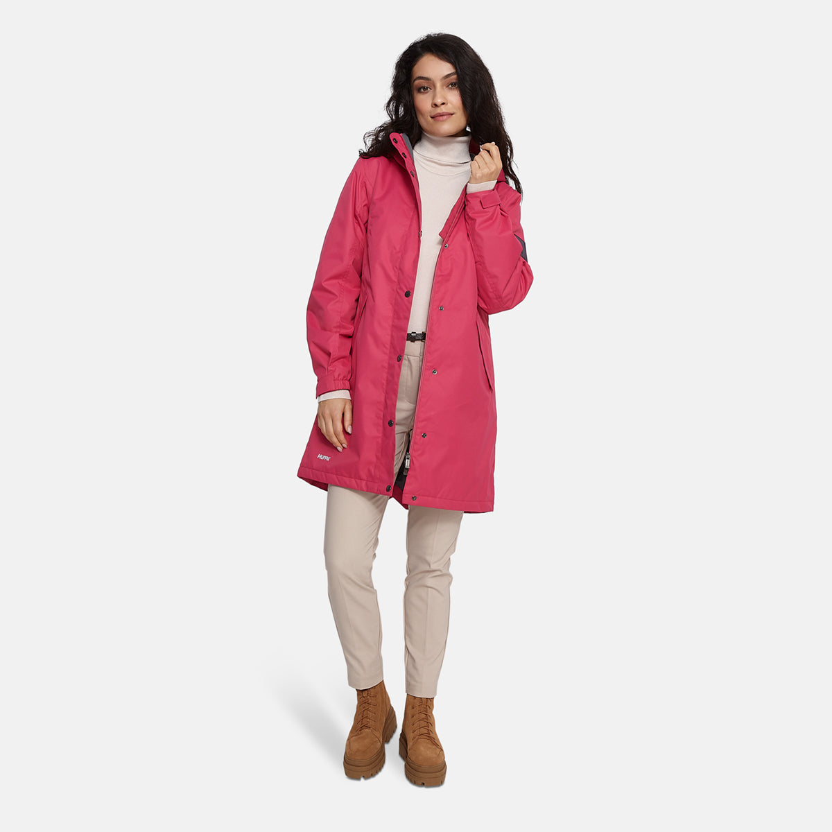 Huppa Womens parka JANELLE 1 - fuchsia color