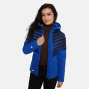 Huppa Womens hybrid jacket ARIA - blue