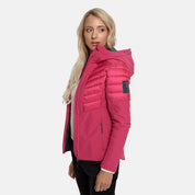 Huppa Womens hybrid jacket ARIA - fuchsia color