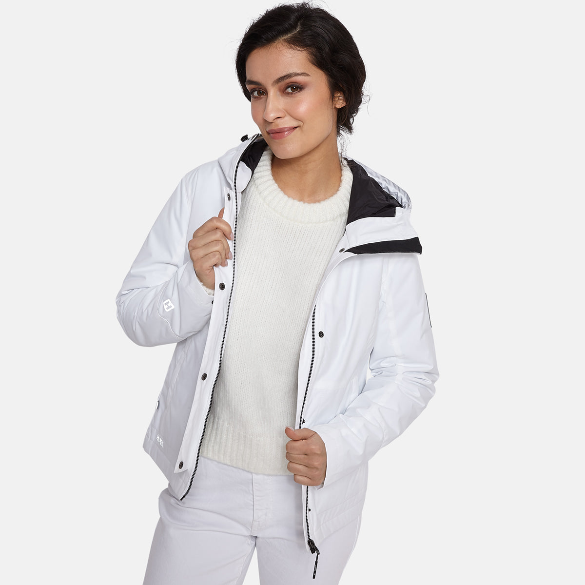 Huppa Womens jacket ATHENA - white
